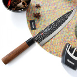 Fissman 8" Chef's Knife SAMURAI ITTOSAI 20 Cm(steel AUS-8) - 5 miniature