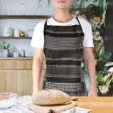 Kitchen Apron BYFT Orchard Light Grey Minichecks - 4 miniature