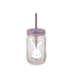 Gems Easter Cup & Straw 500Ml Assorted, 1 Piece - 4 miniature