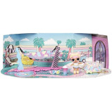 L.O.L. Surprise! Furniture Chill Patio With Dawn Doll And 10+ Surprises, Doll Patio Furniture Set, Accessories - 4 miniature