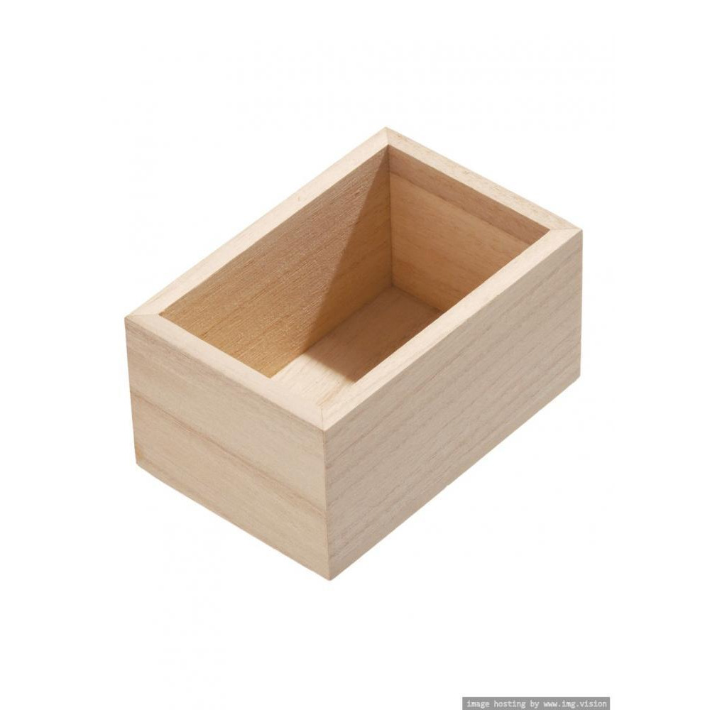 Interdesign Wood Drawer Organizer 5 x 3.3 x 2.5 inch - 5