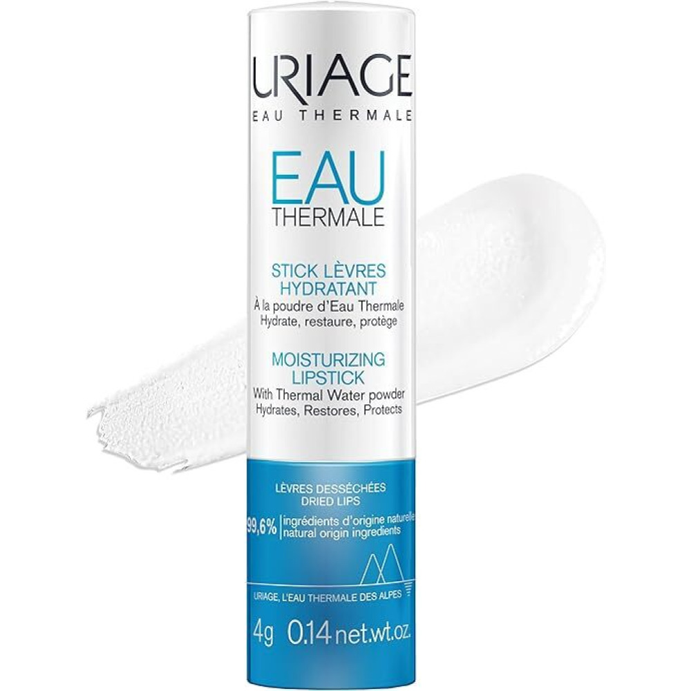Uriage, Eau Thermale, Moisturizing lipstick with thermal water powder, 4 g - 1