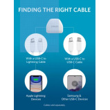 Anker / Wall charger, Nano USB-C, Fast, White - 5 miniature