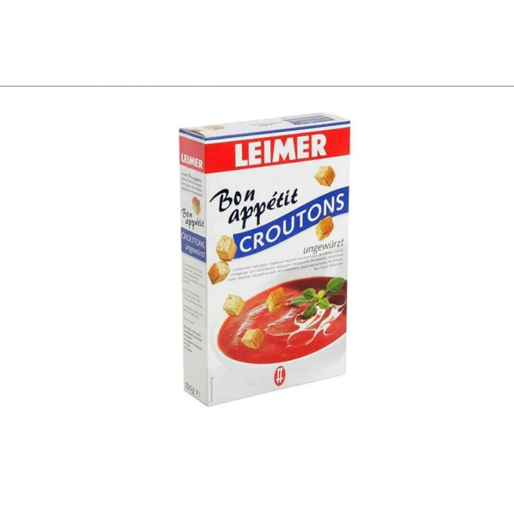 Сухарики Leimer Bon Appetit Без Приправ 100г - 1