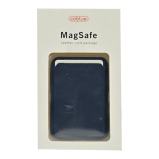 Кожаный Кошелек Для Карт COBLUE Magsafe, синий - 3 miniature