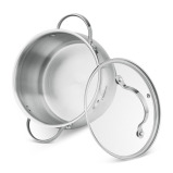 Fissman Stainless Steel Saucepan 24 cm / 6.1 l Fabiana - 3 miniature