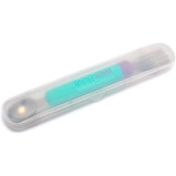 Melii Travel Utensils for Babies and Children, Blue and Purple - 3 miniature