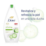 Гель Для Душа Dove FRESH Touch, 500мл - 3 miniature