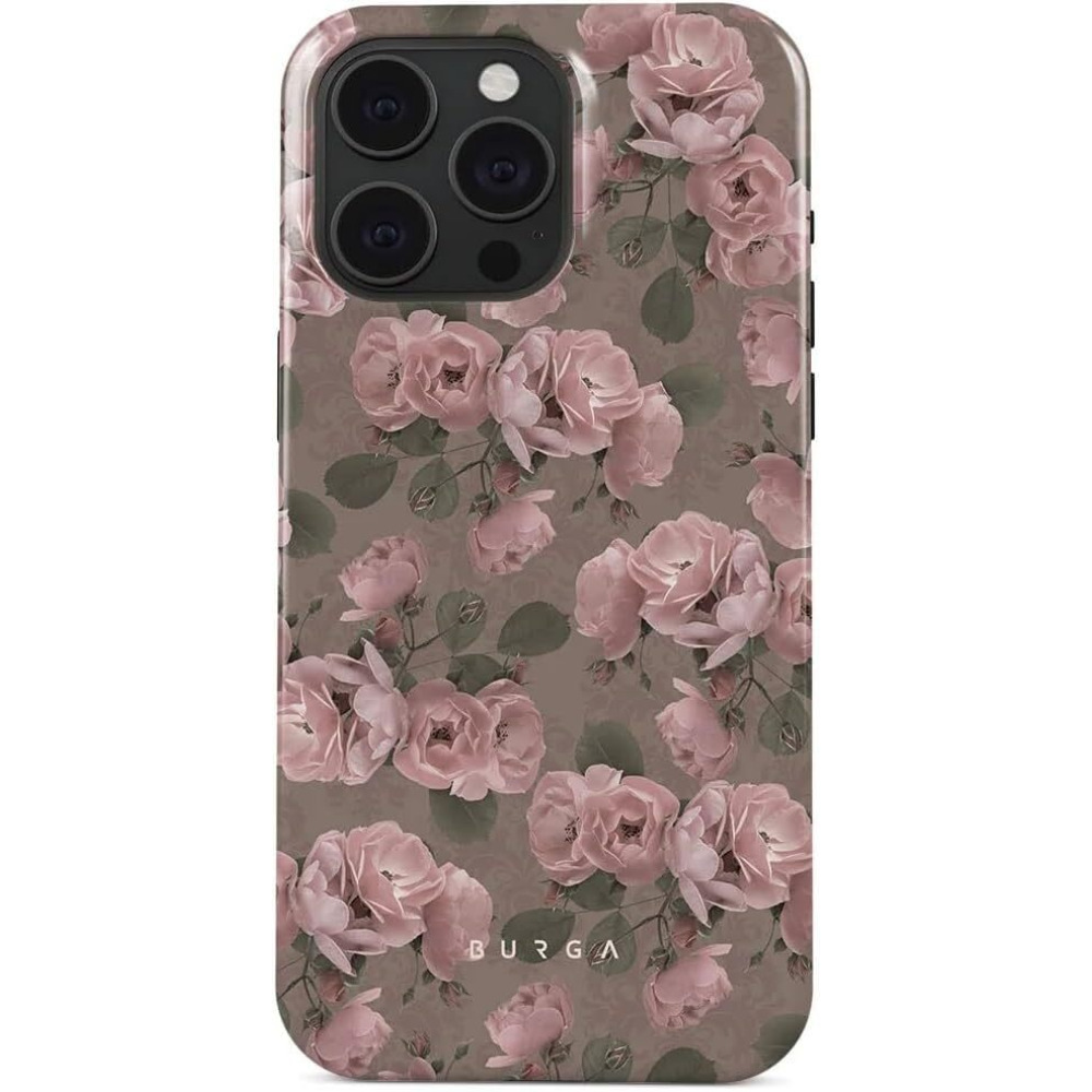 جراب هاتف Burga متوافق مع IPHONE 15 PRO Max، غطاء هاتف متين هجين مكون من طبقتين من السيليكون الصلب الواقي العتيق المقاوم للخدش والصدمات - 1