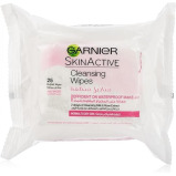 Garnier / Cleansing wipes, SkinActive normal to dry skin, 25 pcs - 1 miniature