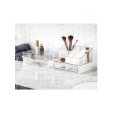 Madesmart Angled Bin Clear - 3 miniature
