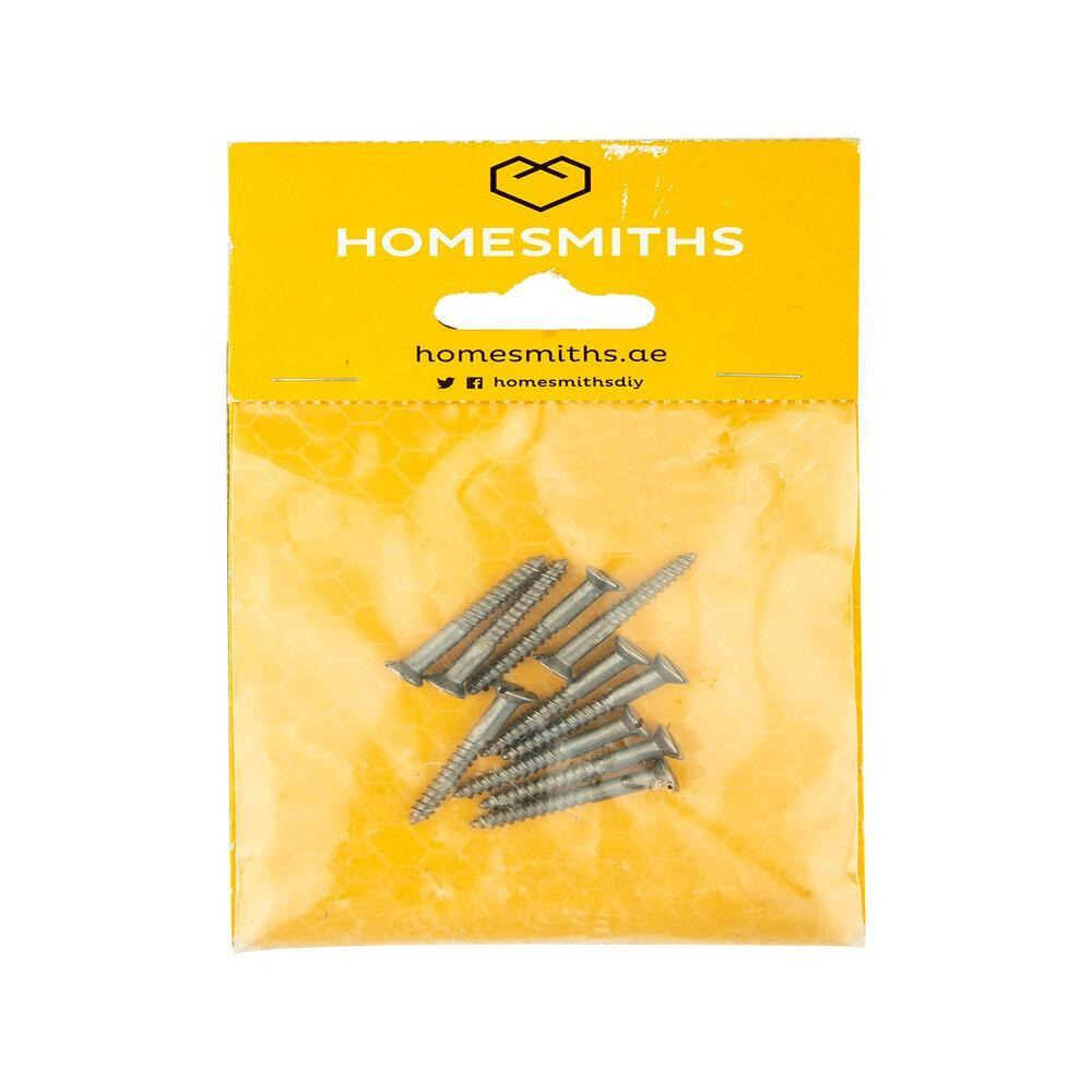Homesmiths M.S Wood Screw 7mm x 1.5 inch - 1