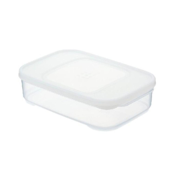 حافظة طعام بلاستيكية محكمة الغلق من هوكان شو، سعة 930 مل، شفافة
