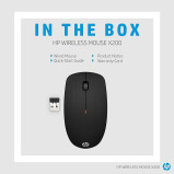 HP / Computer mouse, X200 6VY95AA, Wireless - 7 miniature