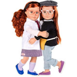 Our Generation Little Likes Deluxe Twin Doll Sabina W Book - 3 Years and Above For Girls - 6 miniature