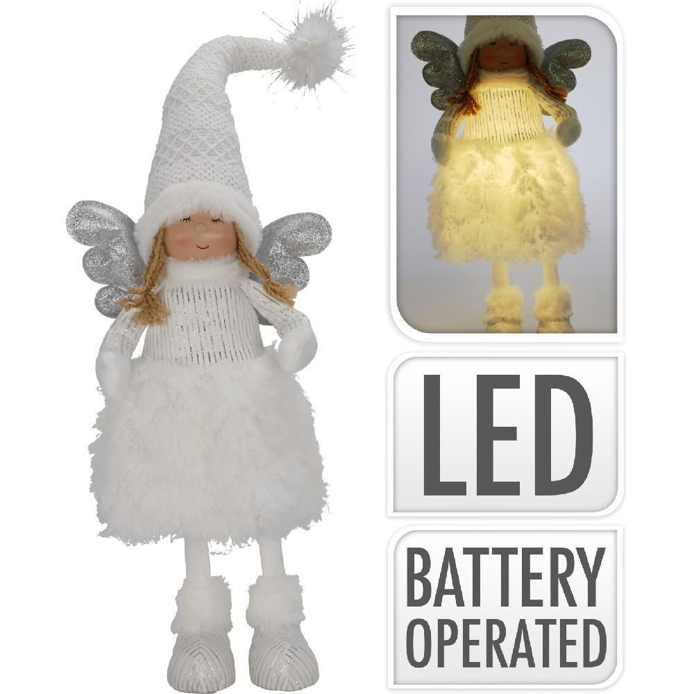 Koopman Xmas Angel со СВЕТОДИОДНОЙ Подсветкой, 80 см, Белый - 1