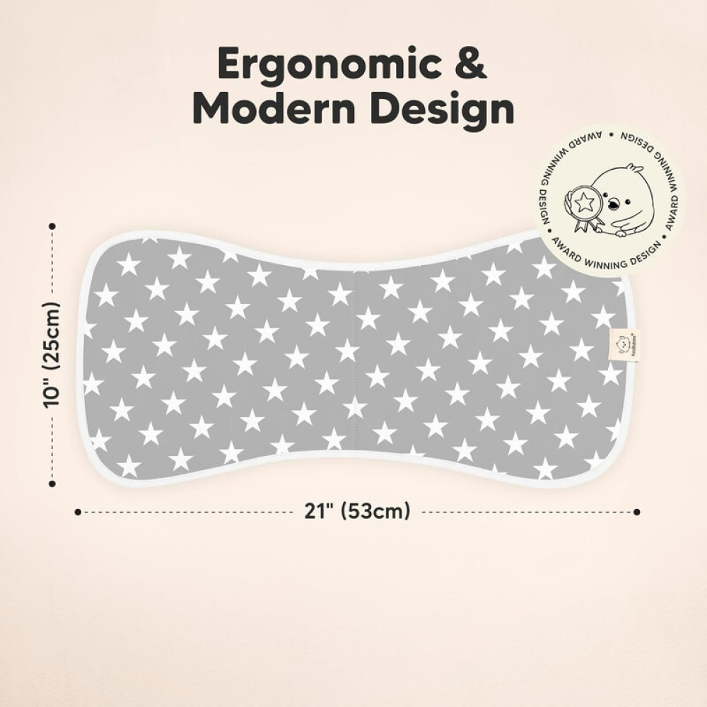 KeaBabies 5-Pack Urban Burp Cloths - 1