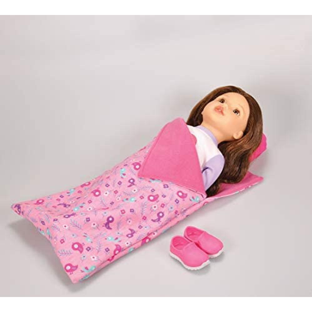 Lotus Soft Bodied Girl Doll Serena Sleepover Set, Multi-Colour, 15”/38cm, Lt15025 - 4