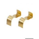 Ook 2 قطعة خطاف قالب عريض من النحاس - 2 miniature