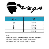 Vega Edge ISI Certified Full Face Gloss Finish Helmet for Men and Women with Clear Visor (Black, Size: L) - 5 miniature
