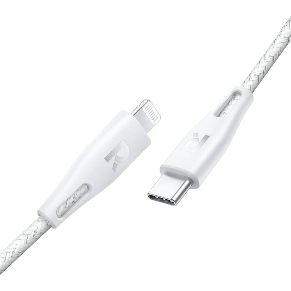 RAVPOWER Nylon Type-C to Lighting Charger Cable - 1