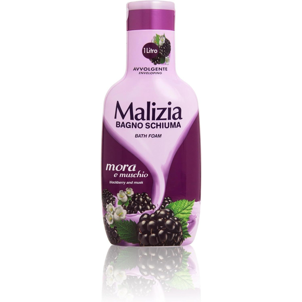 MALIZIA Morra e Muschio/Musk & Berries Bath Foam 1000 ml - 1
