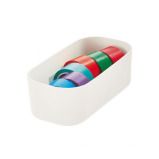 صندوق تخزين مدمج من Interdesign ECO مقاس 3.6 × 7.2 × 2.4 بوصة جوز الهند - 1 miniature