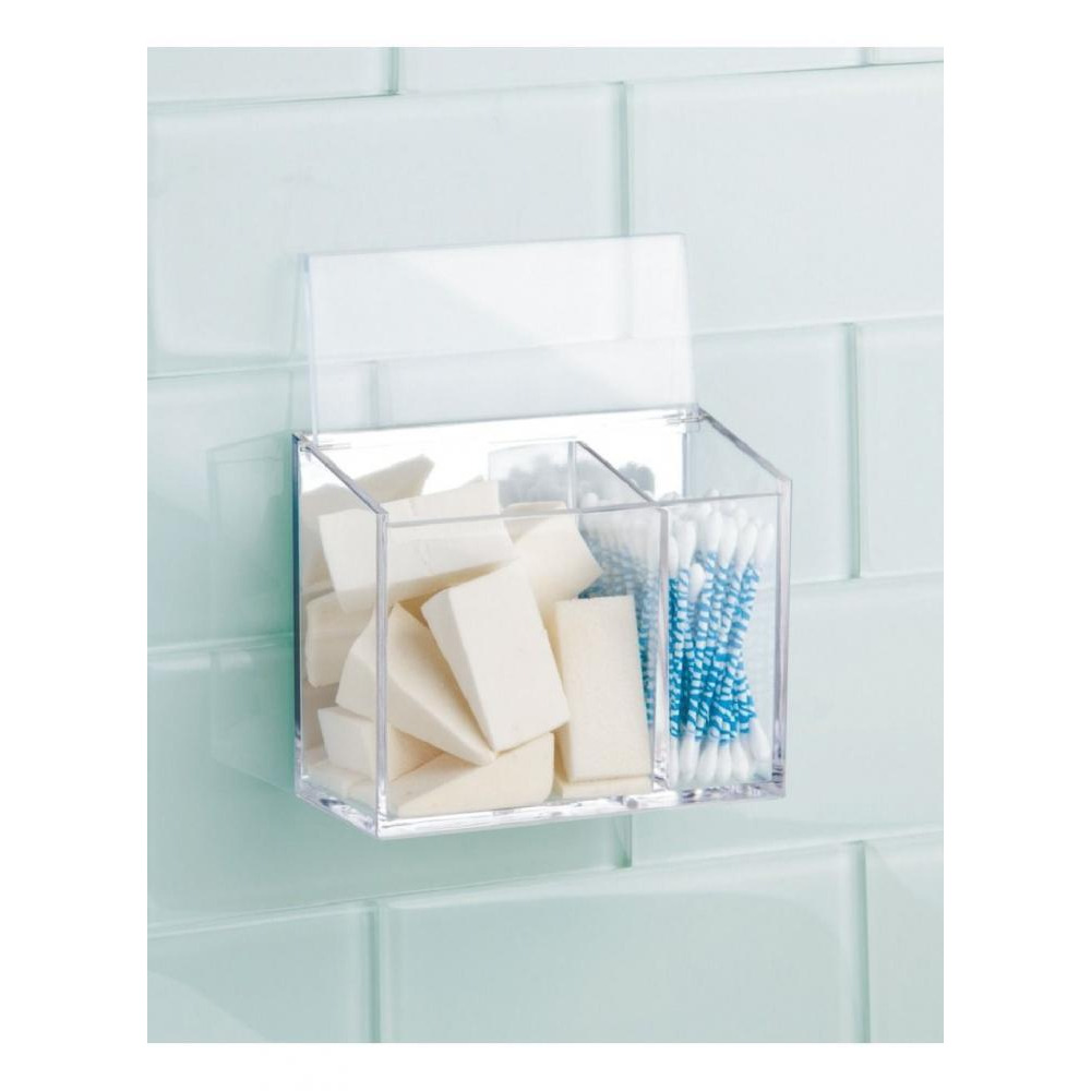 Косметичка inter Design Affixx Clarity, Прозрачная Полированная - 5