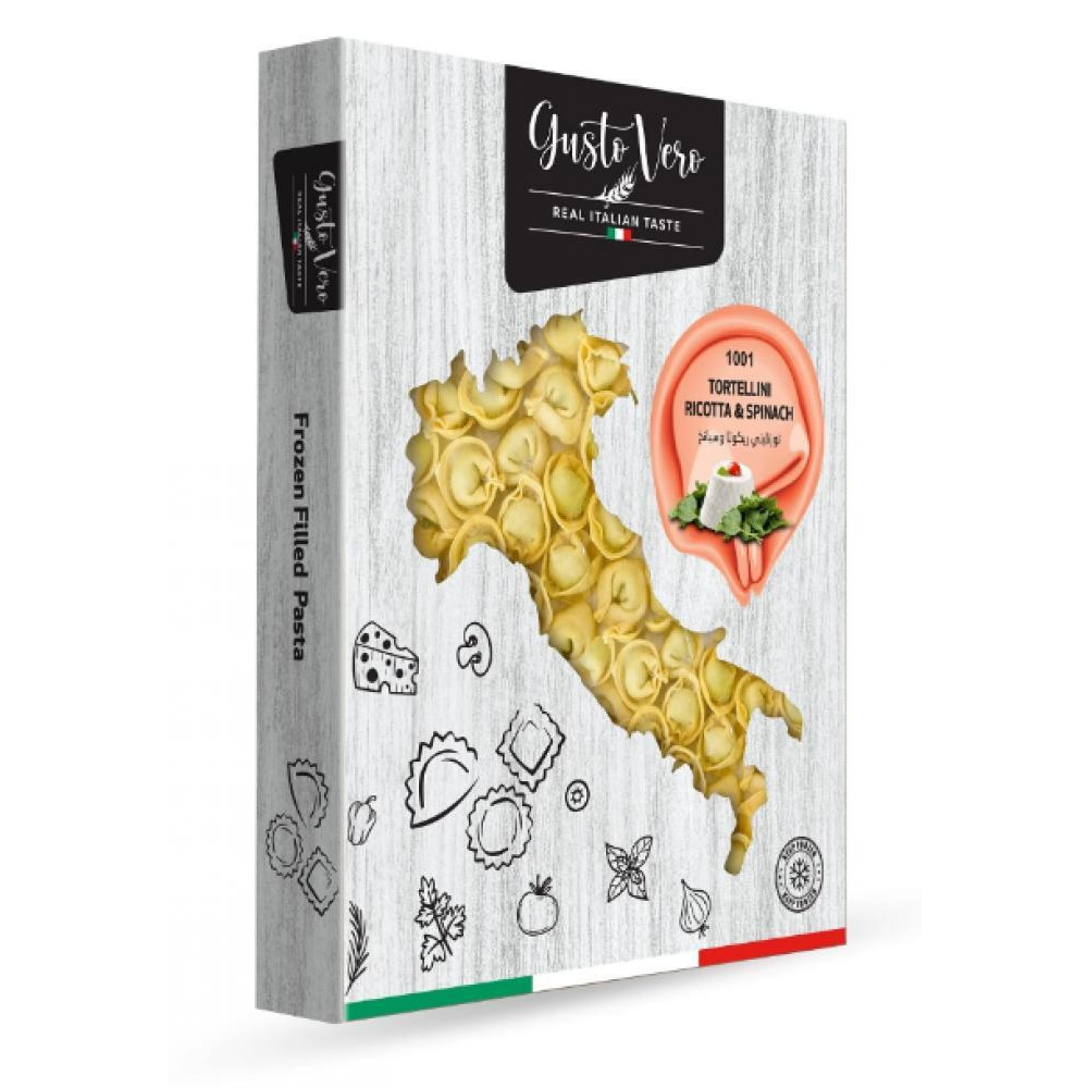 Gusto Vero Тортеллини С рикоттой И ШПИНАТОМ 300 г - 1