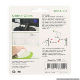 Бренд Terminator, Креативные Кабельные Аксессуары, Клейкие Кабельные Зажимы, 6 Штук В Одной Упаковке - 3 miniature