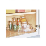 Interdesign Linus Stadium Corner Spice Rack Clear - 2 miniature