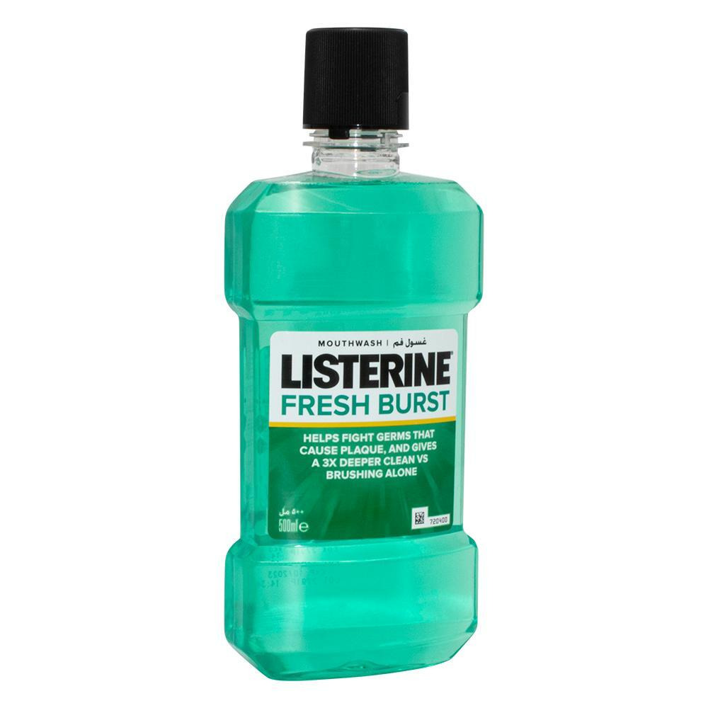 Listerine / Mouthwash, Fresh burst, 500 ml - 1