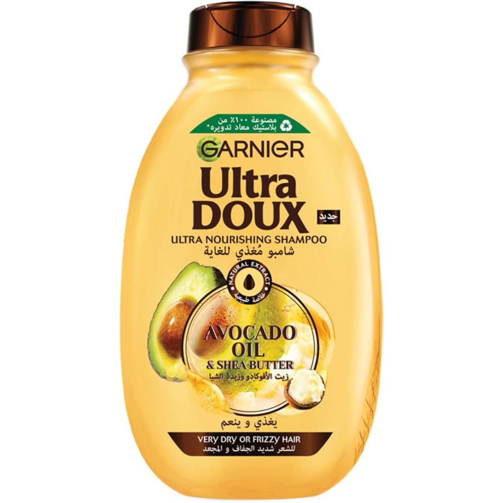 Garnier Ultra Doux Shampoo Avocado & Shea Butter 400ml - 1
