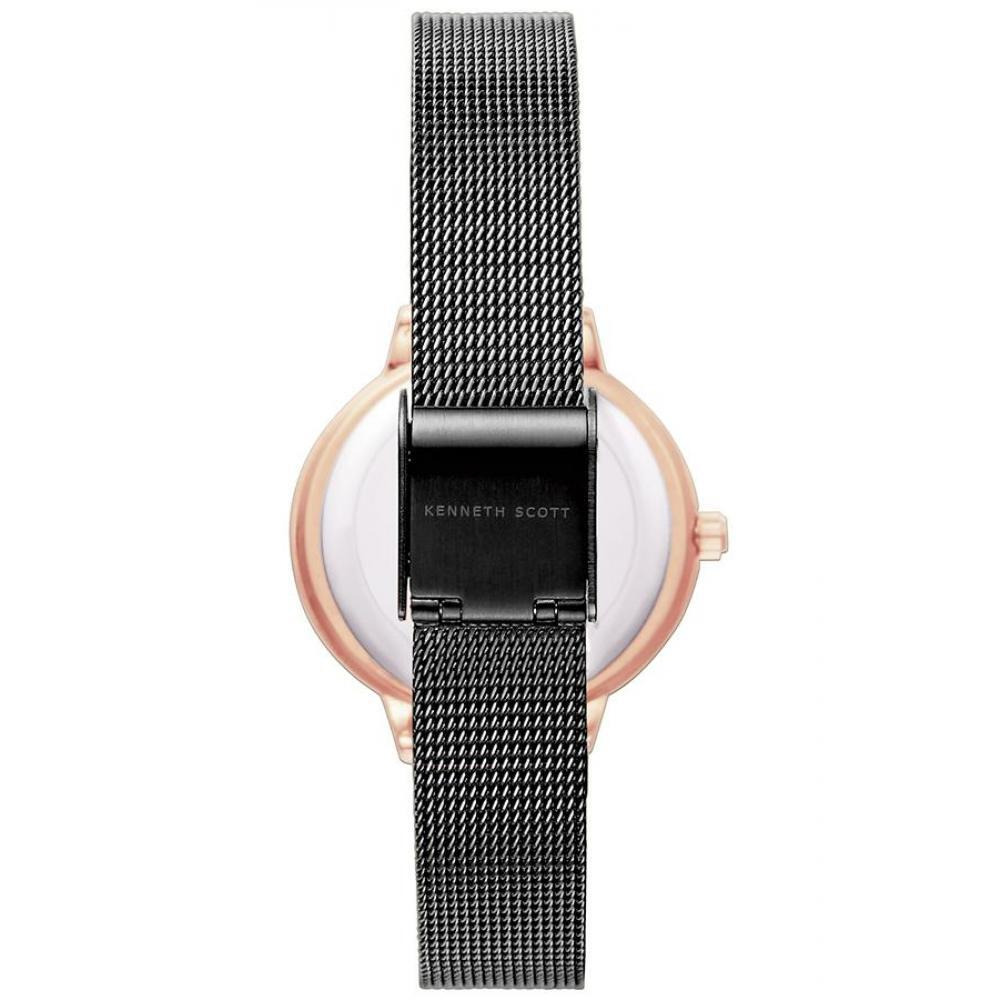 Kenneth Scott Women's Black Dial Analog Watch - K22523-RMBB - 3
