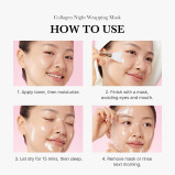 Medicube Collagen Overnight Wrapping Peel Off Facial Mask Pack - Elasticity & Hydration Care Skin - Korean Skin Care, 2.53 fl.oz - 5 miniature