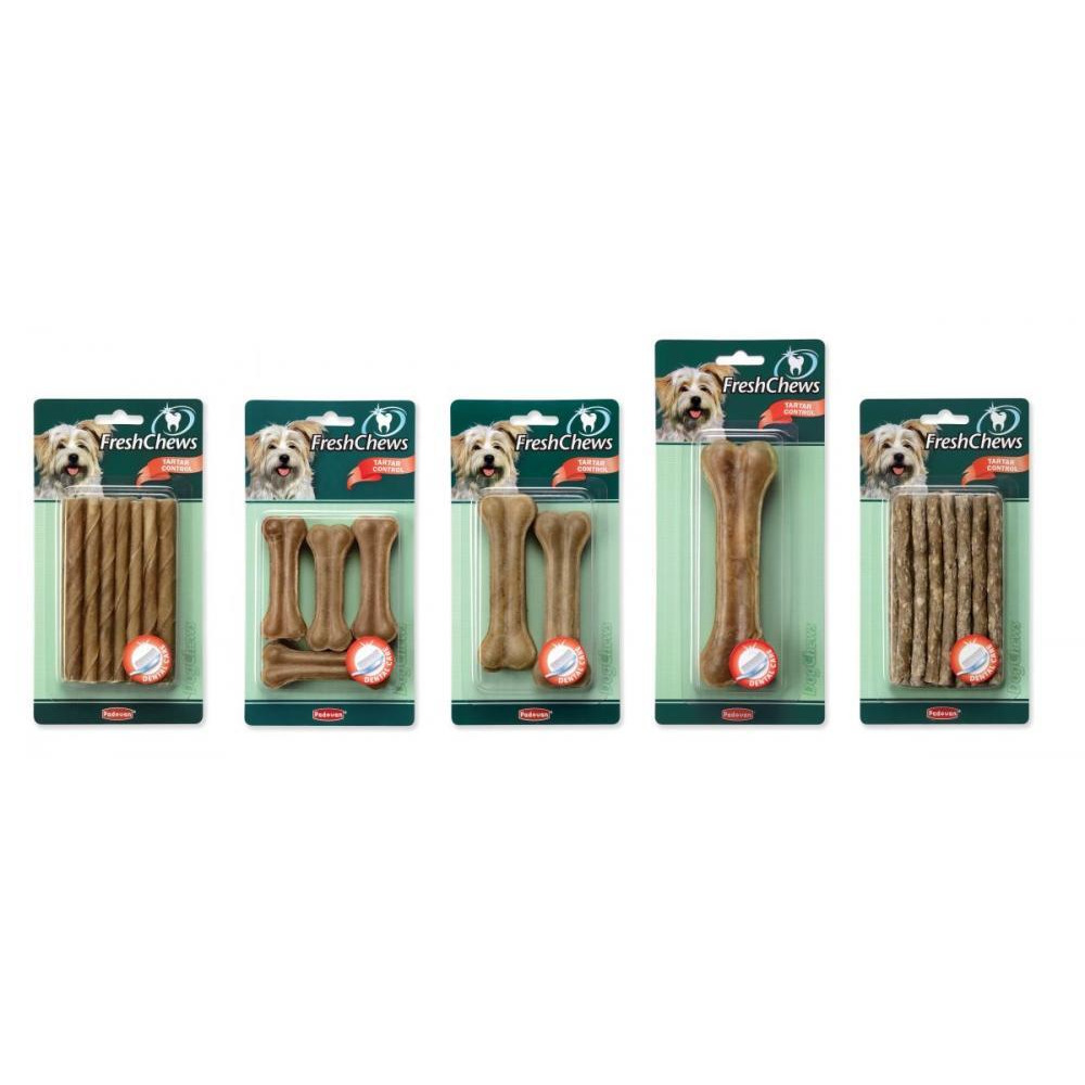 Padovan Fresh Chew Dental Care Bone Shape - 2in1 - M - 1