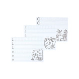 Pad Crayola Alphabet & Numbers, 30 pages - 3 miniature