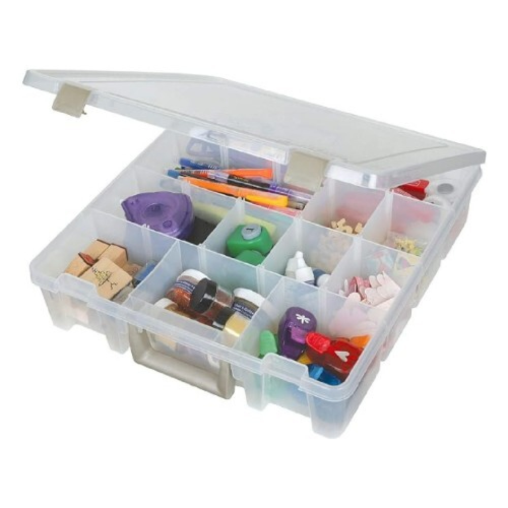 Artbin Super Satchel со Съемными Разделителями Полупрозрачный - 1