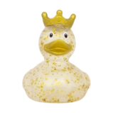 Lilalu Bath Toy Уточка с Золотой Короной - 1 miniature