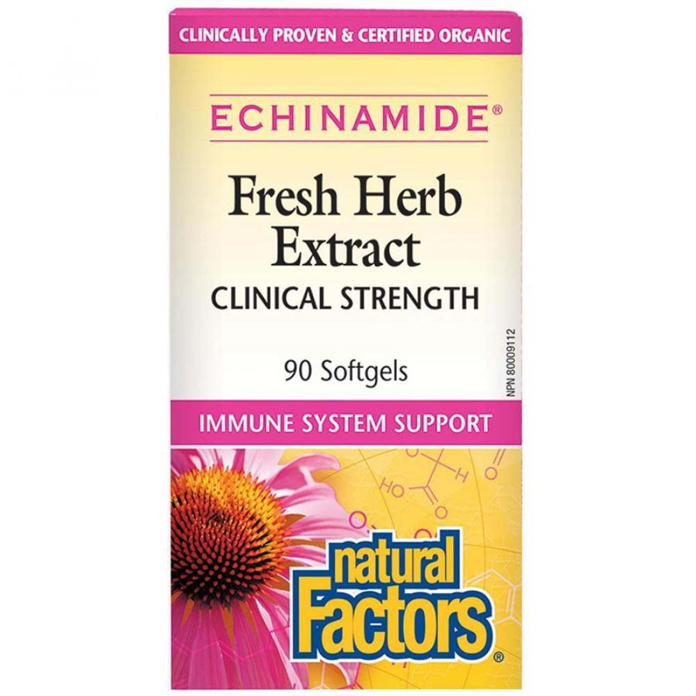 Natural Factors Anti Cold Fresh Herb Extract Clinical Strength, 90 Softgels - 1