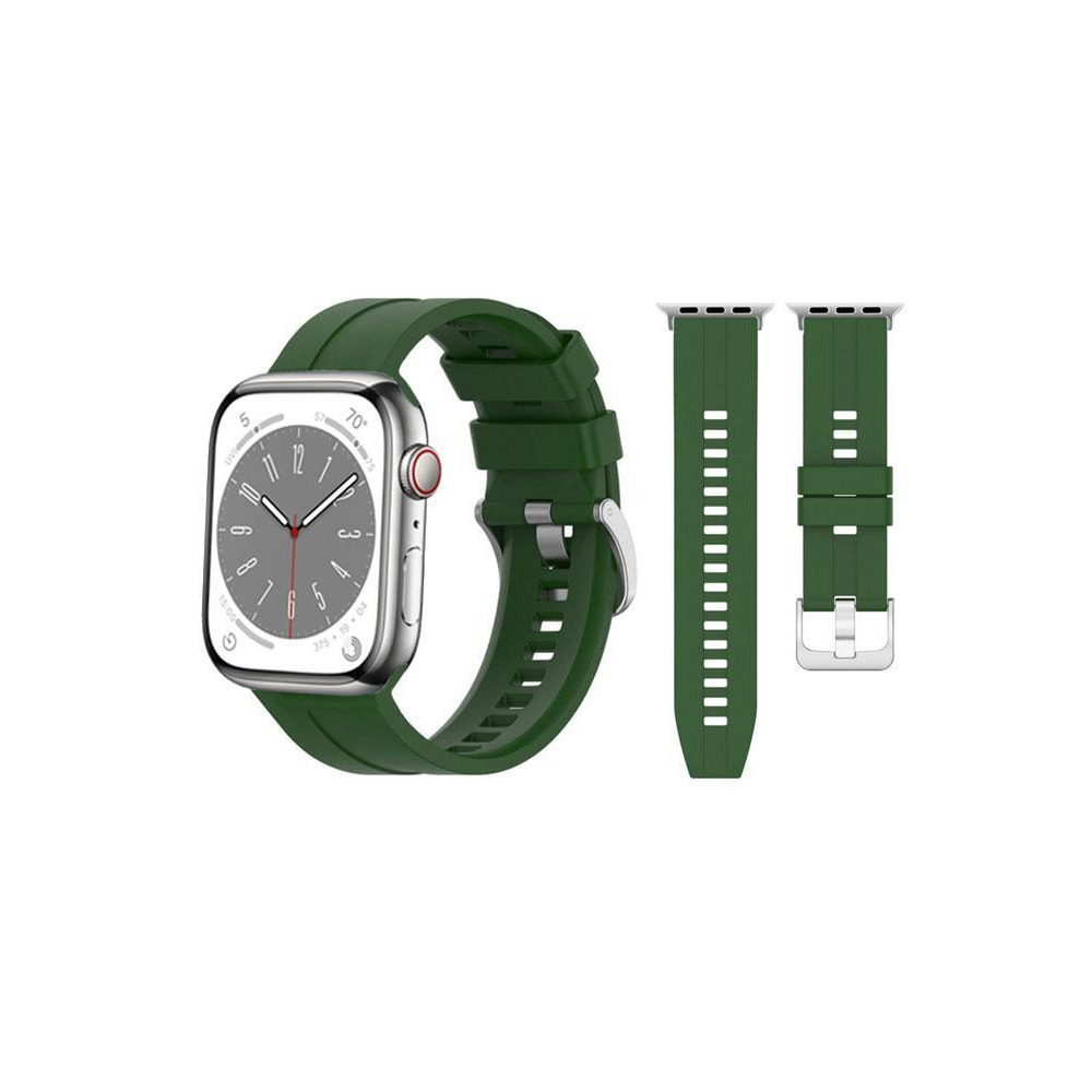 Perfii Silicone Replacement Band For Apple Watch 49, 45, 44, 42 mm Series Ultra 8/7/6/5/4 SE - 1