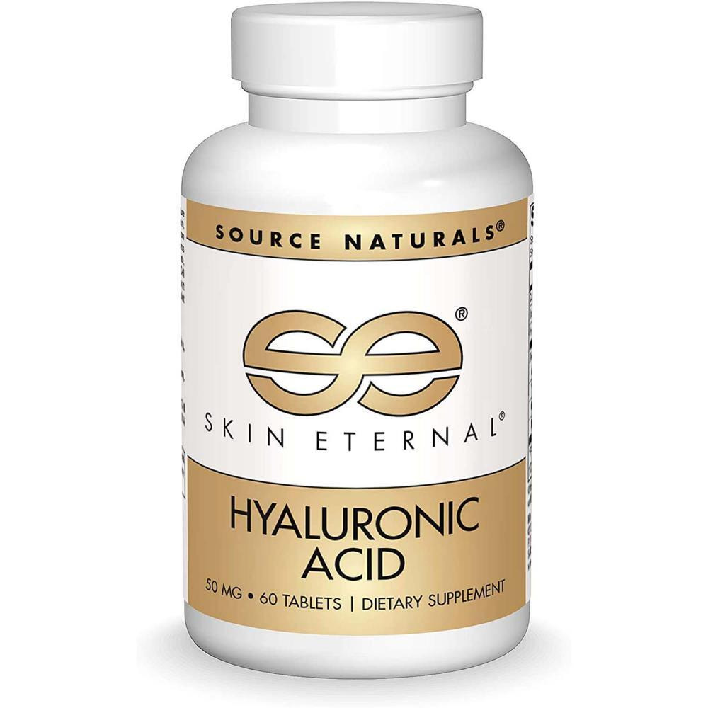 Source Naturals Skin Eternal Hyaluronic Acid, 50 mg, 60 Tablets - 1