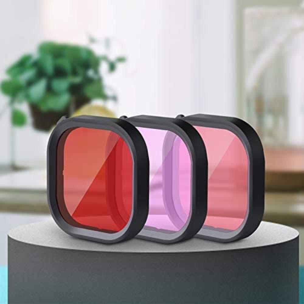 FitStill / Waterproof cases for GoPro Hero 10, 60M, Black, 3 pcs - 5