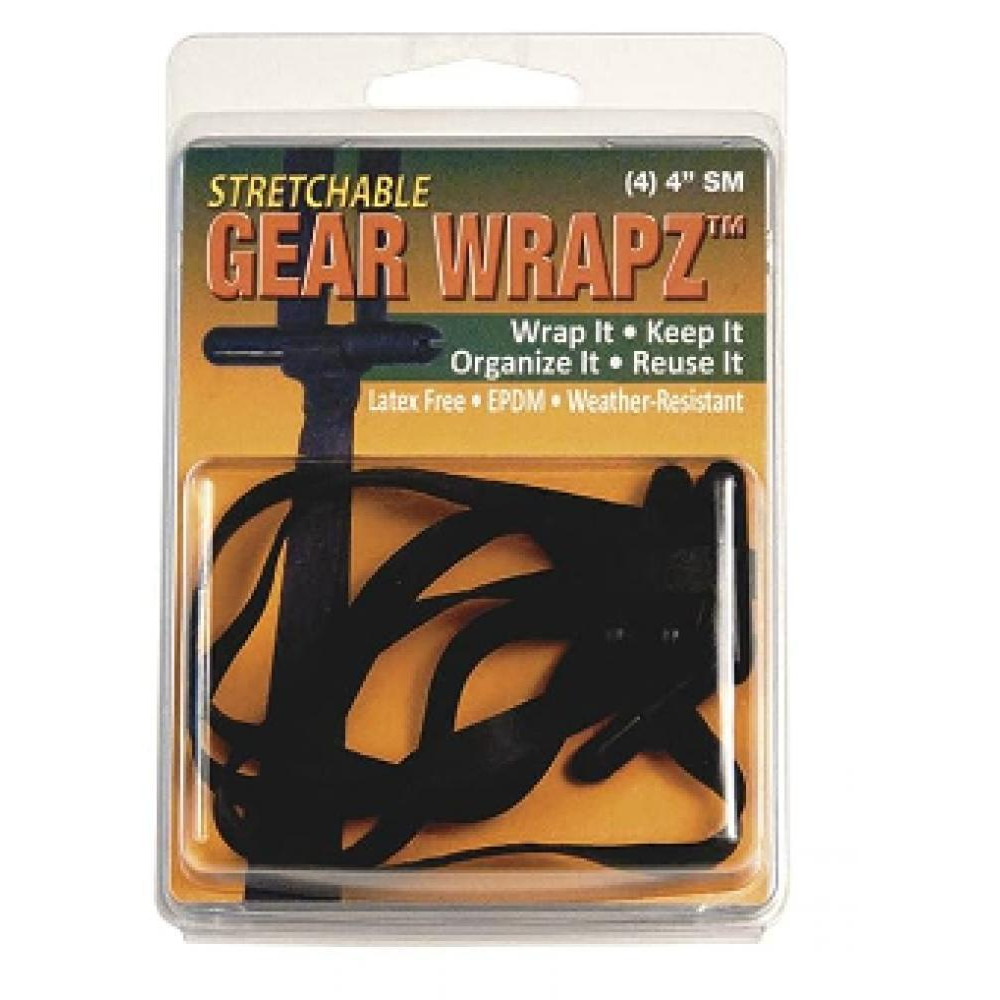 Alliance Gear Wrapz 4 Inch Small Black 4 pcs - 1