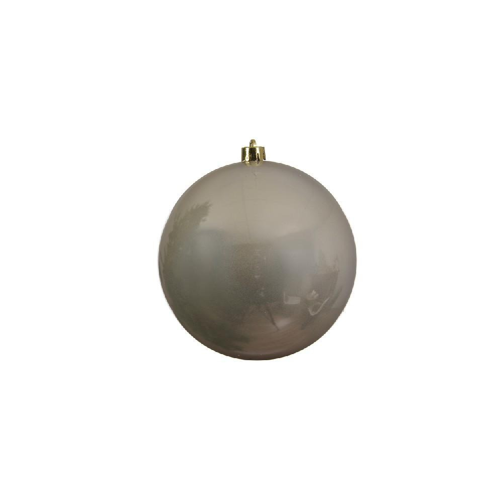 Kaemingk Decoris 20 cm Baubles Shatterproof Shiny Pearl - 1