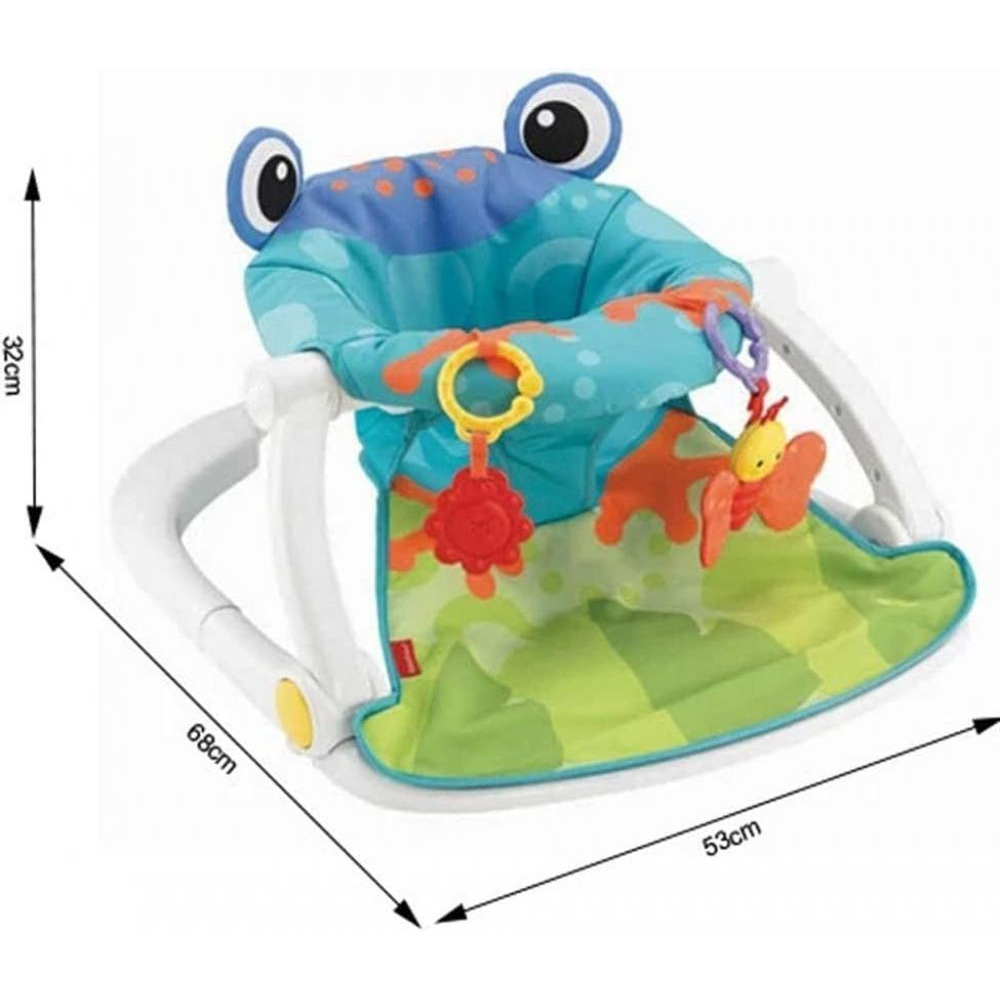 مركز أنشطة مقعد أرضي للأطفال، كرسي لعب لإطعام الرضع - 4