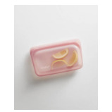 حقيبة الوجبات الخفيفة من السيليكون القابلة لإعادة الاستخدام سعة 290 مل من Stasher باللون الوردي الفاتح - 4 miniature