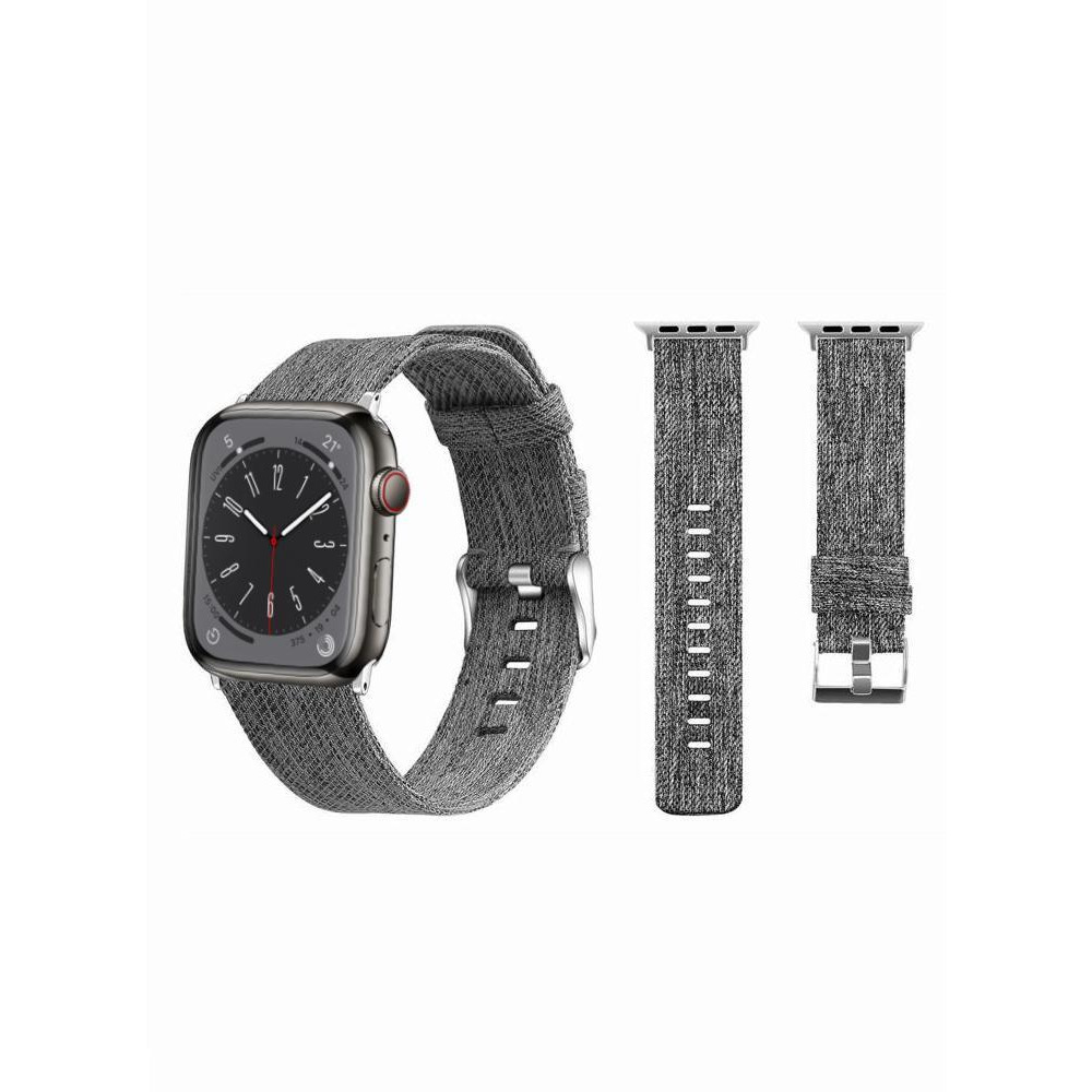 Perfii Fabric Replacement Band For Apple Watch 41/40/38mm Series 8/7/6/5/4/SE - 1