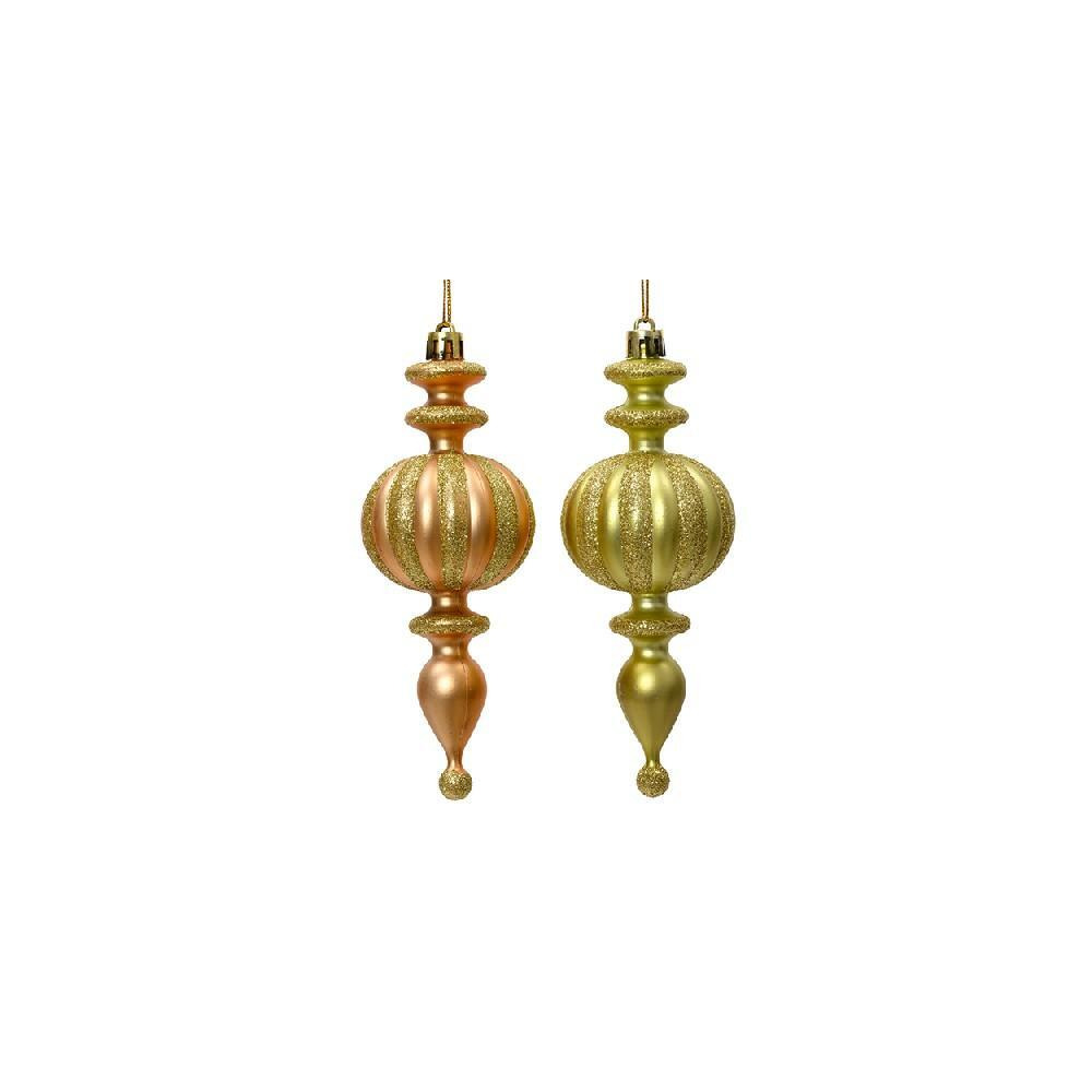 مجسم ديكوريس كايمنجك على سلك غير لامع مقاوم للكسر وجليتر متنوع قطعة واحدة - 1