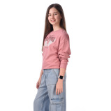 بلوفر بناتي (11-12 سنة) وردي - 4 miniature